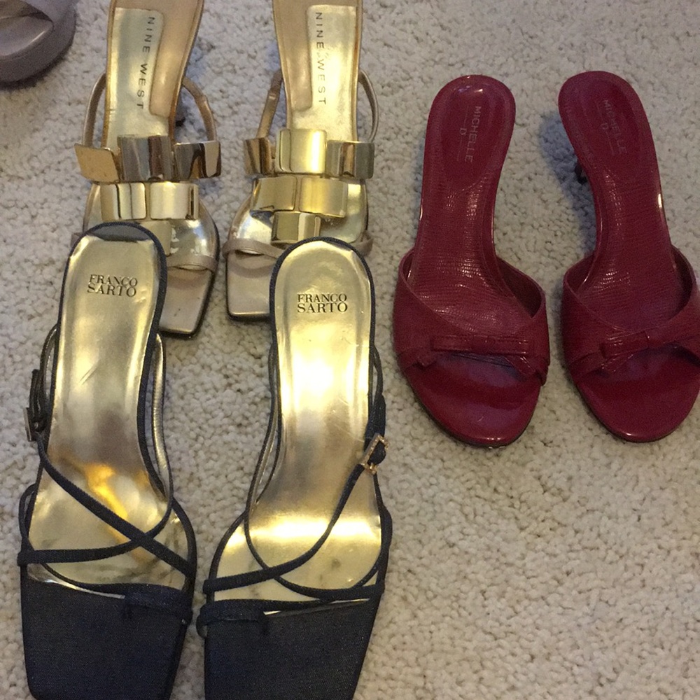 2 pairs shoes